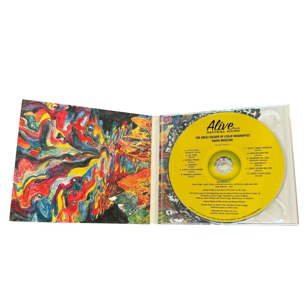 Radio Moscow The‎ Great Escape of Leslie Magnafuzz ALIVE 0126-2 CD Album - Picture 3 of 5